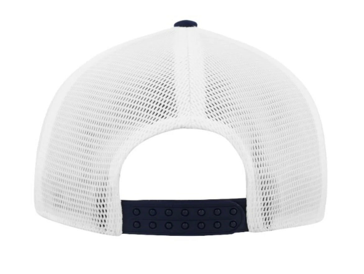 Khaki/White Adjustable Trucker UFLEX