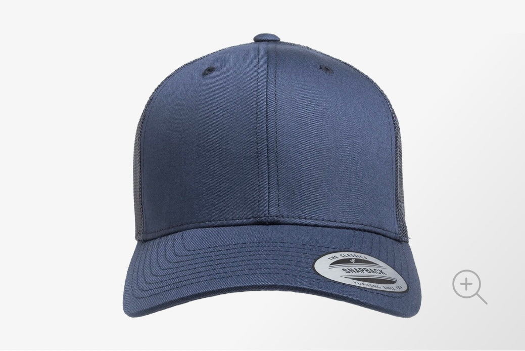 Navy Adjustable Trucker