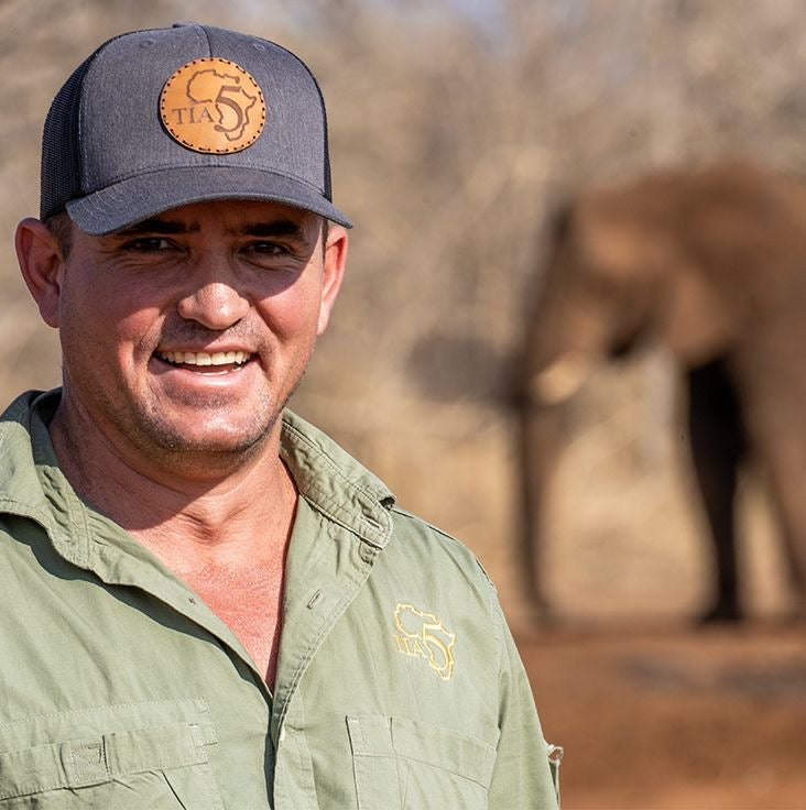 Dark Grey/Black Trucker Cap with TIA 5 Logo