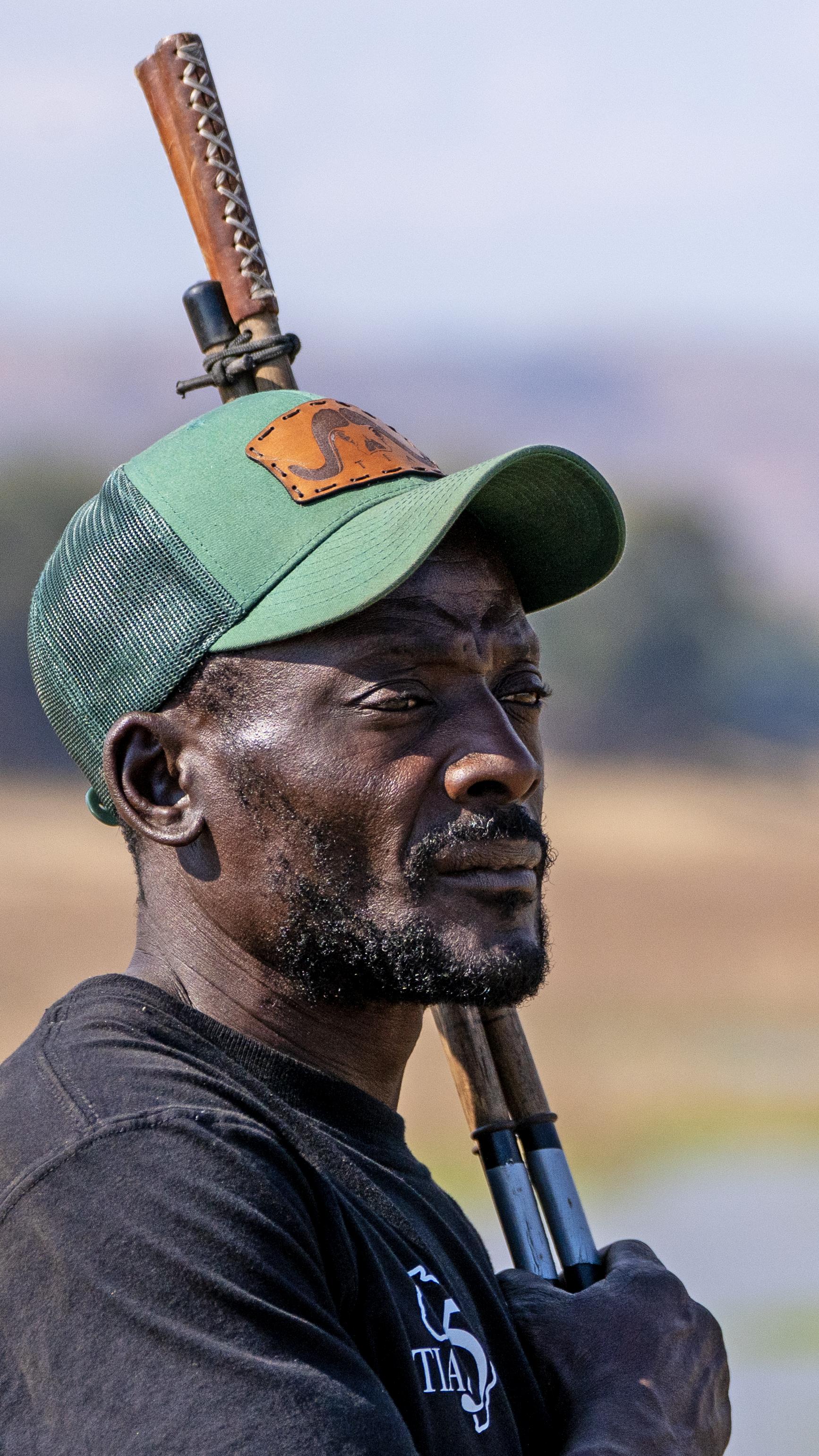 Evergreen Trucker Cap with TIA Buffalo Logo