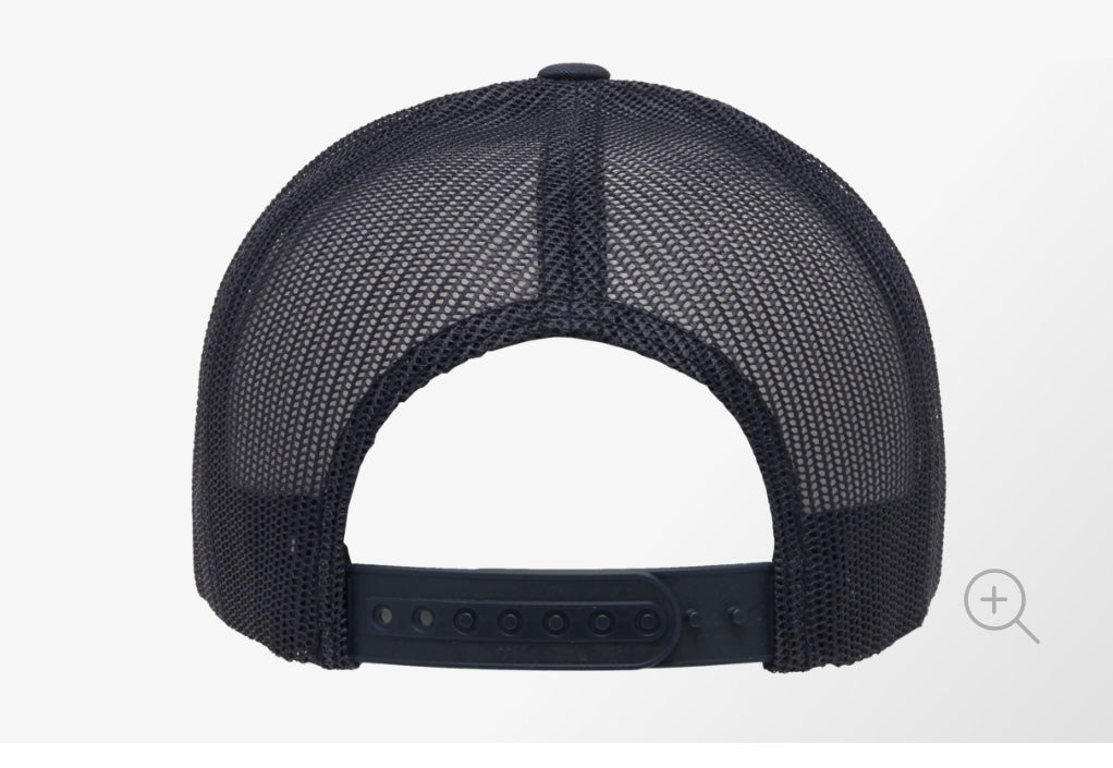 Navy Adjustable Trucker