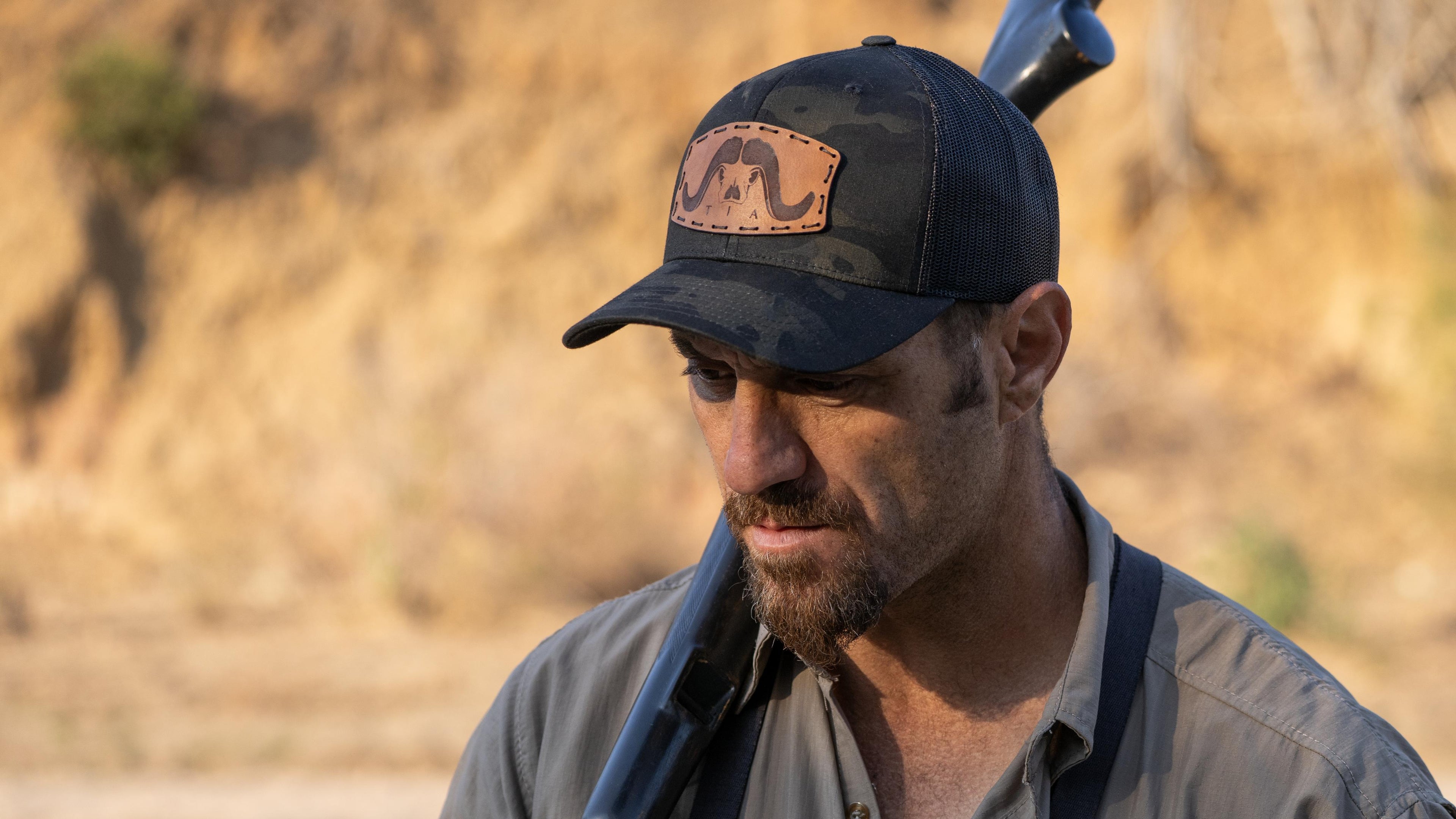 Black Camo Trucker with TIA Bufallo Logo