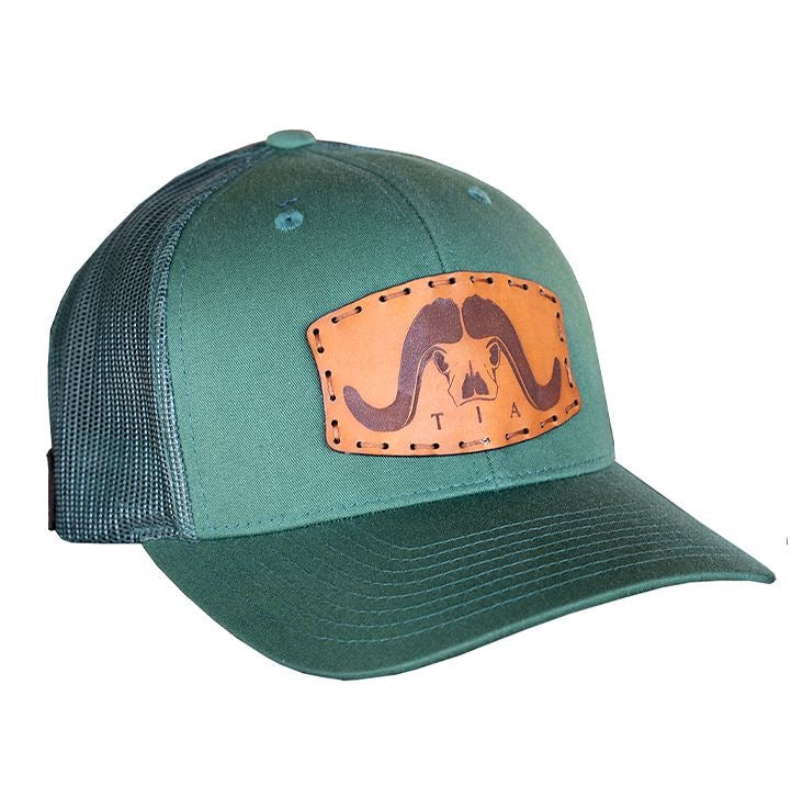 Evergreen Trucker Cap with TIA Buffalo Logo