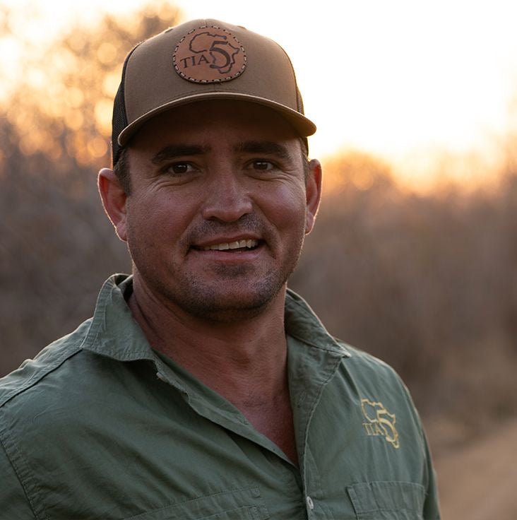 Coyote Brown/Black Trucker with TIA 5 Logo