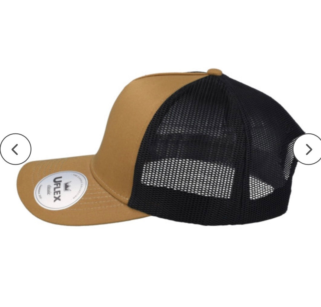 Caramel/Black Uflex 5 Panel