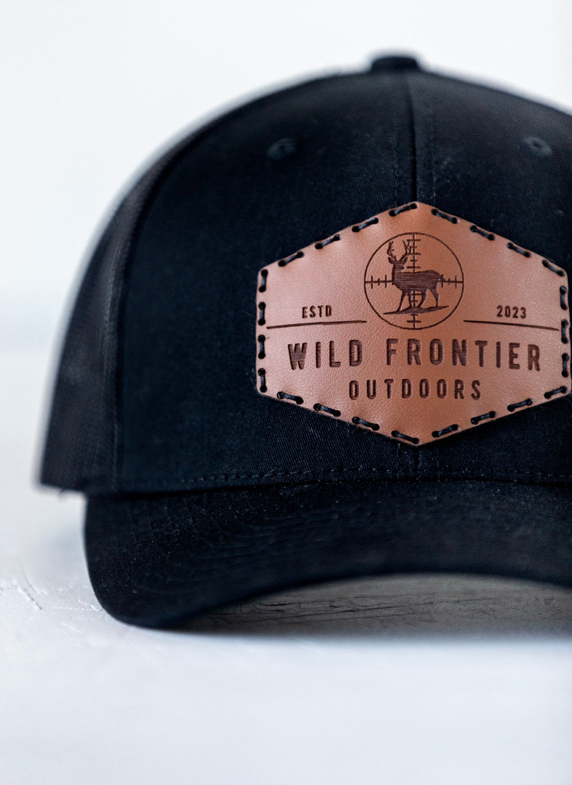 The Crosshair with Black Adjustable Trucker