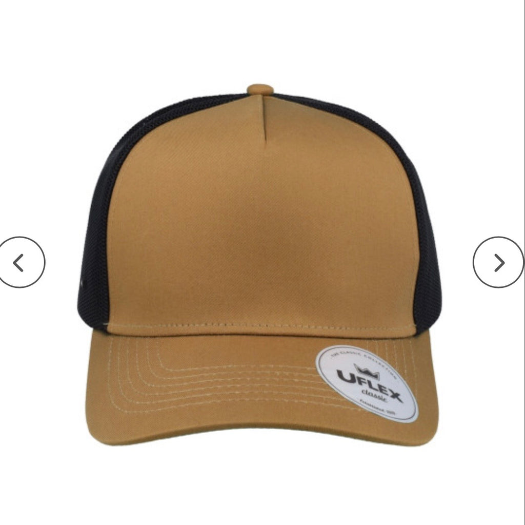 Caramel/Black Uflex 5 Panel