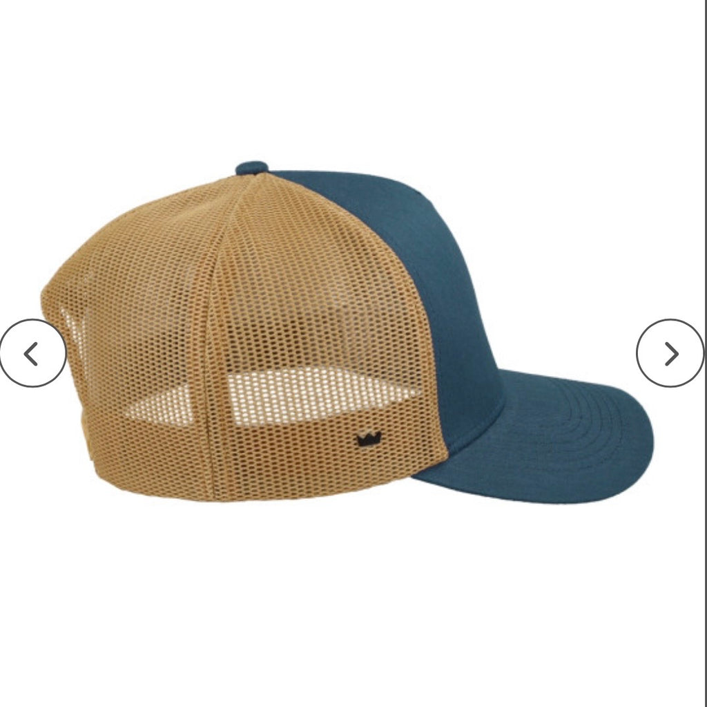 Steel Blue/Khaki Uflex 5 panel