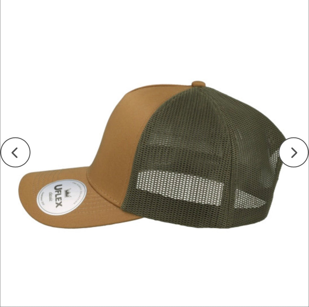 Caramel/Olive Uflex 5 Panel