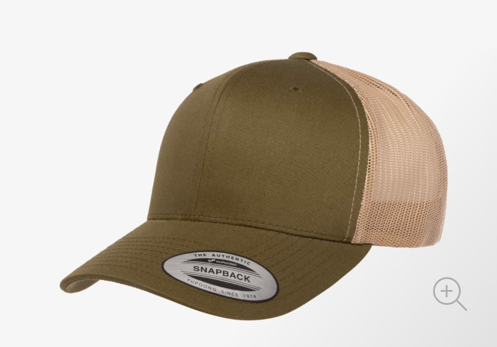 Olive/Khaki Adjustable Trucker