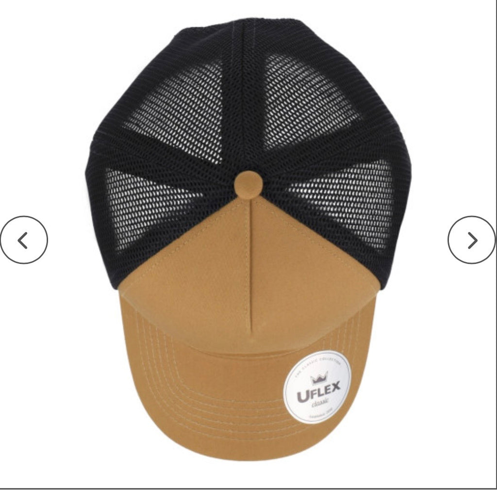 Caramel/Black Uflex 5 Panel