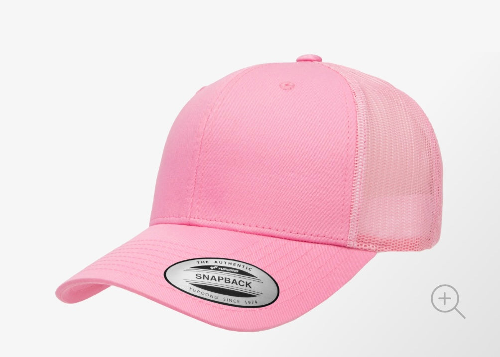 Pink Adjustable Trucker