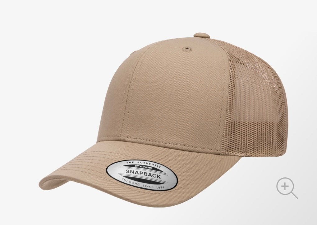 Khaki Adjustable Trucker