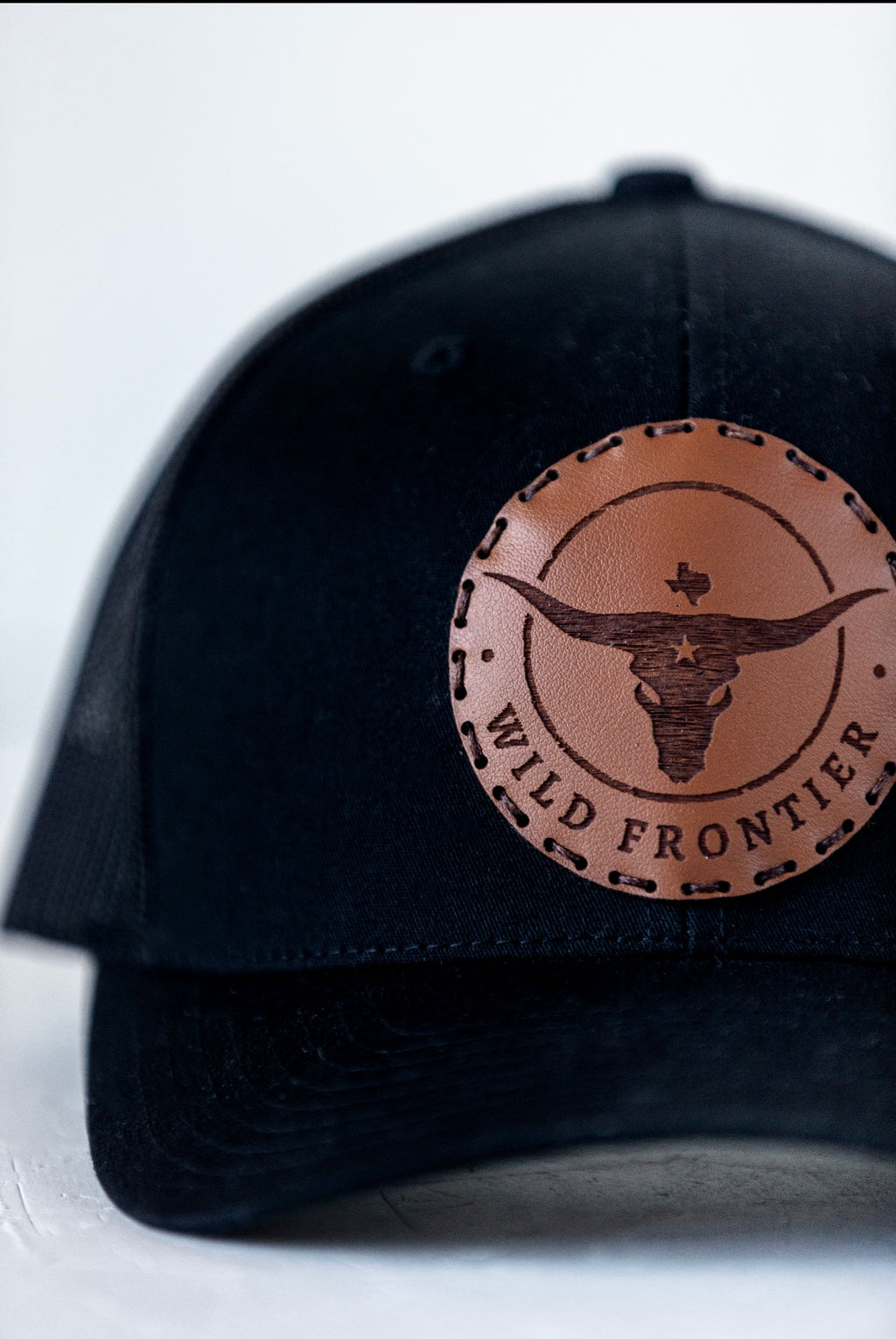 The Longhorn 2.0 with Black Adjustable Trucker