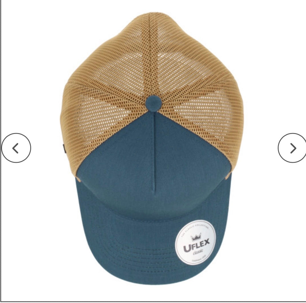 Steel Blue/Khaki Uflex 5 panel