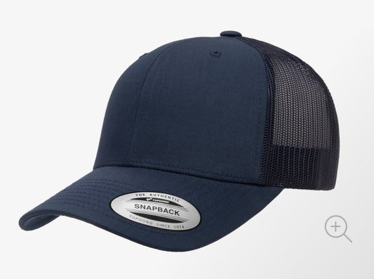 Navy Adjustable Trucker