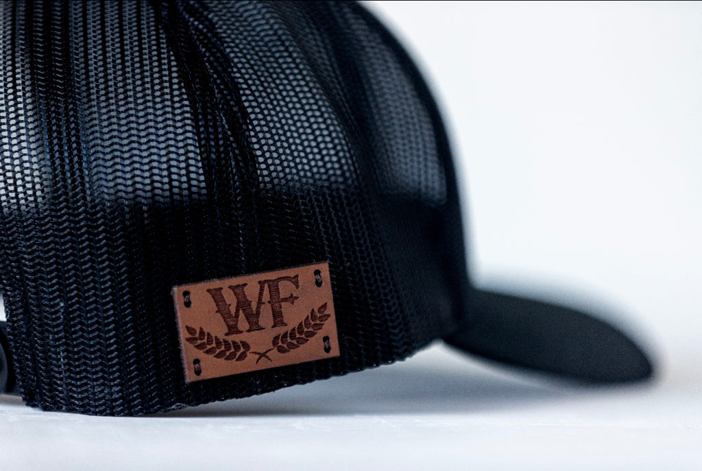 The Longhorn 2.0 with Black Adjustable Trucker