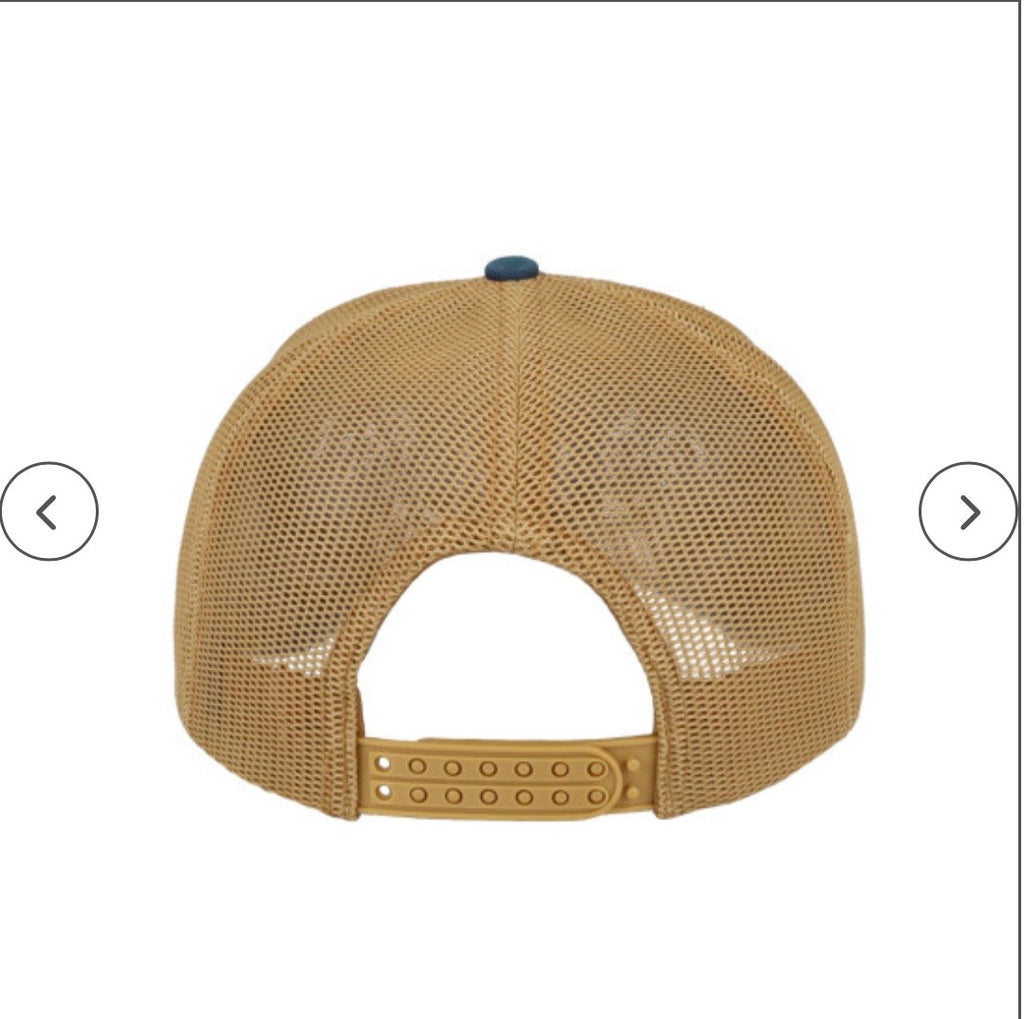 Steel Blue/Khaki Uflex 5 panel