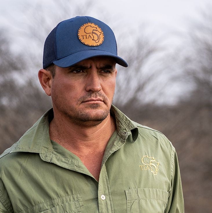 Navy Trucker Cap with TIA 5 Logo