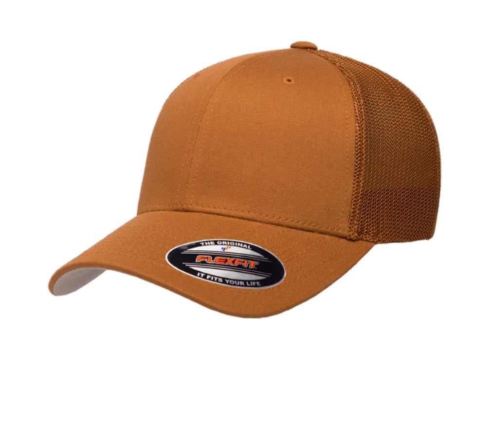 Caramel Fitted Trucker