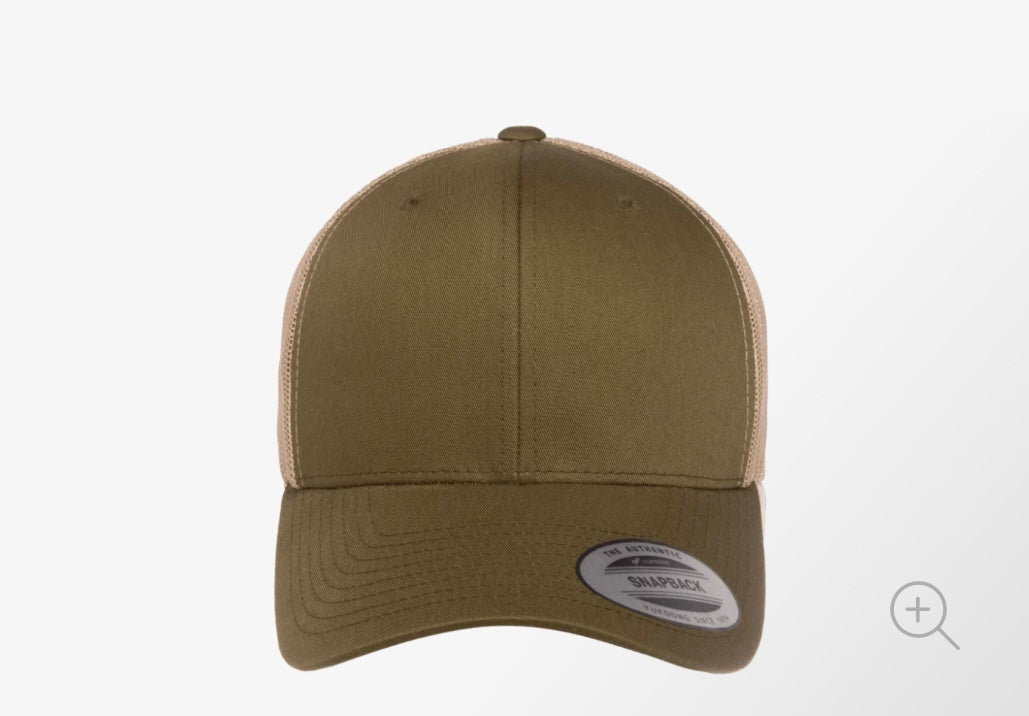 Olive/Khaki Adjustable Trucker