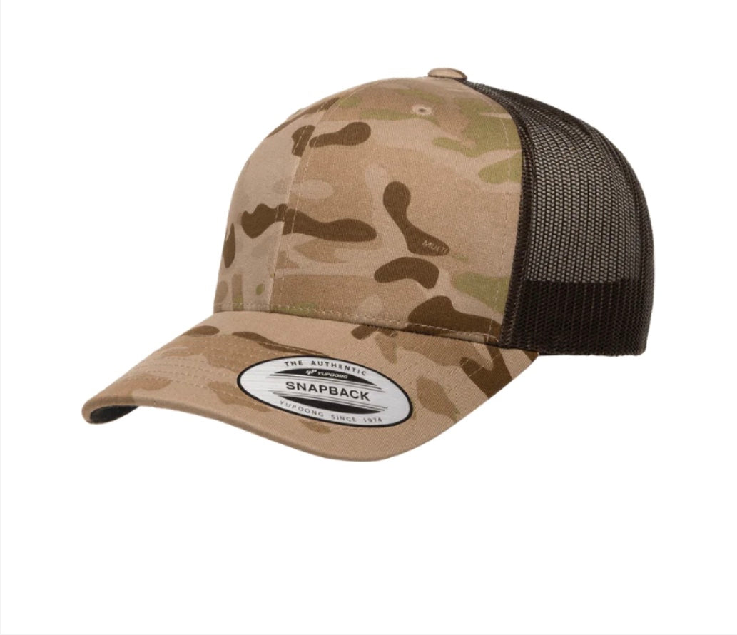 Arid Brown Adjustable Trucker