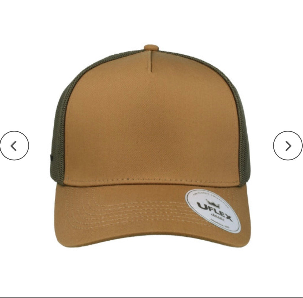 Caramel/Olive Uflex 5 Panel