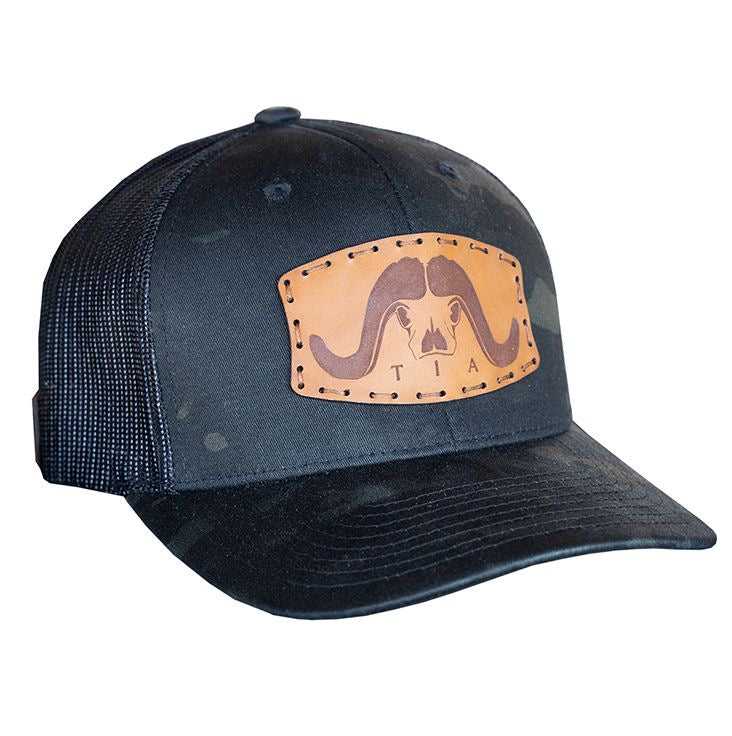 Black Camo Trucker with TIA Bufallo Logo