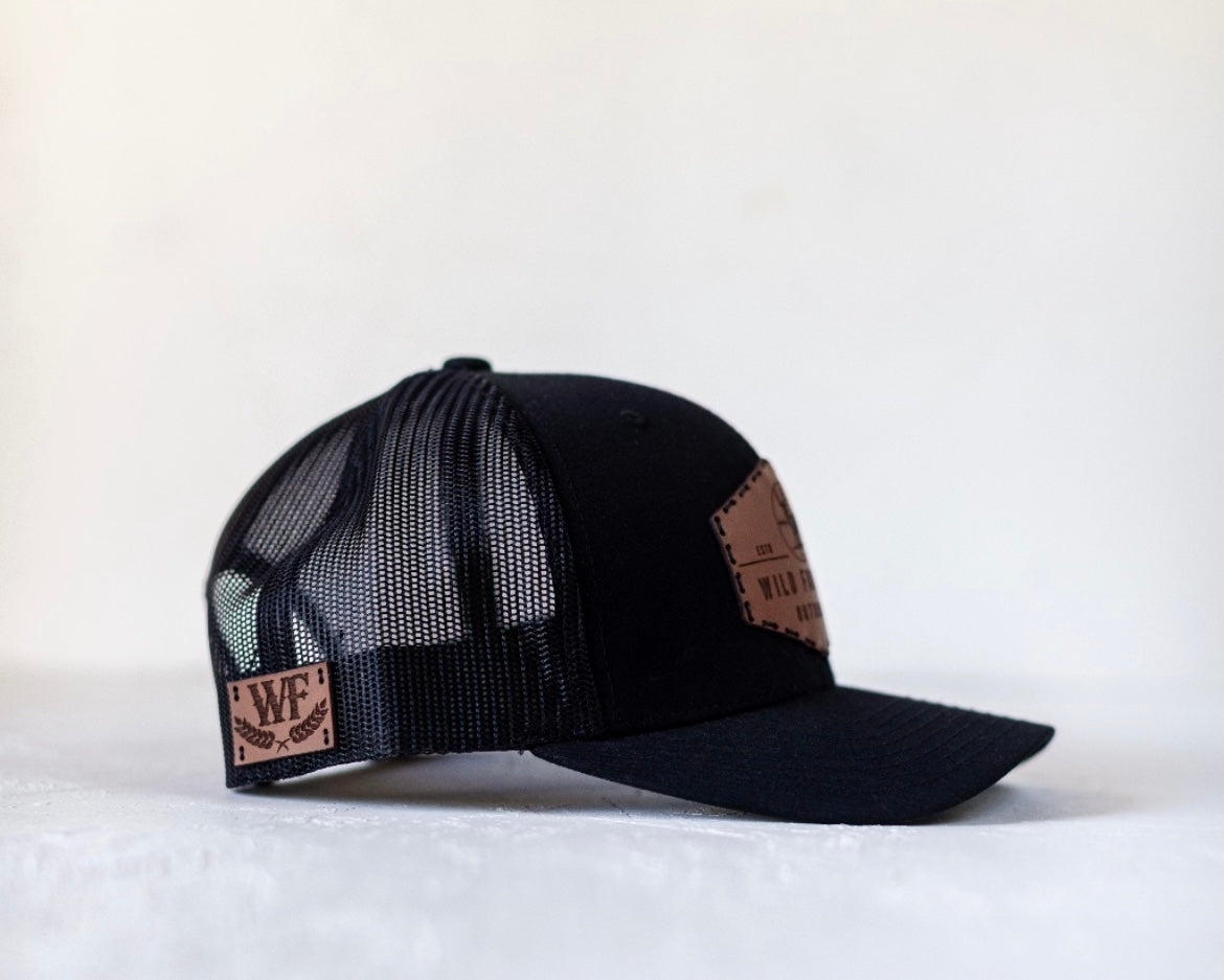The Crosshair with Black Adjustable Trucker