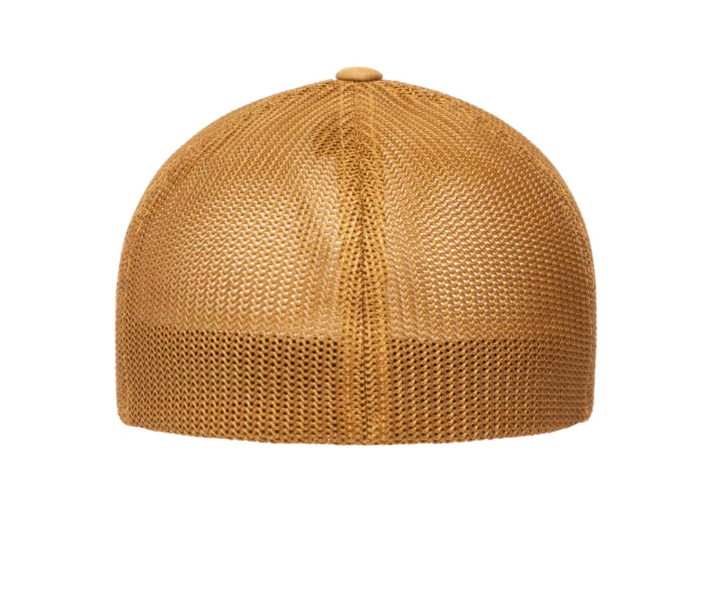 Caramel Fitted Trucker