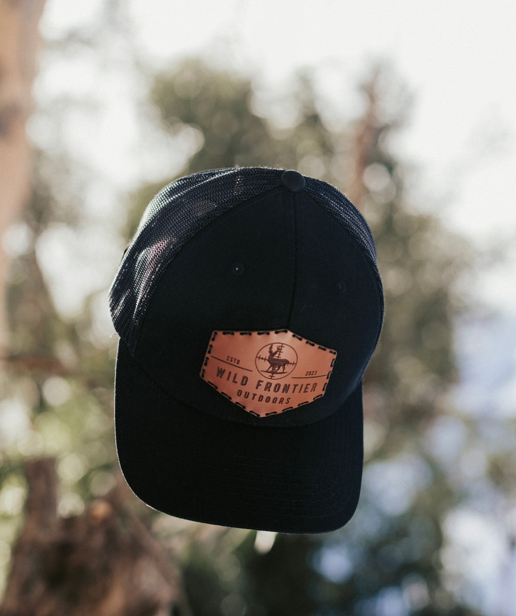 The Crosshair with Black Adjustable Trucker