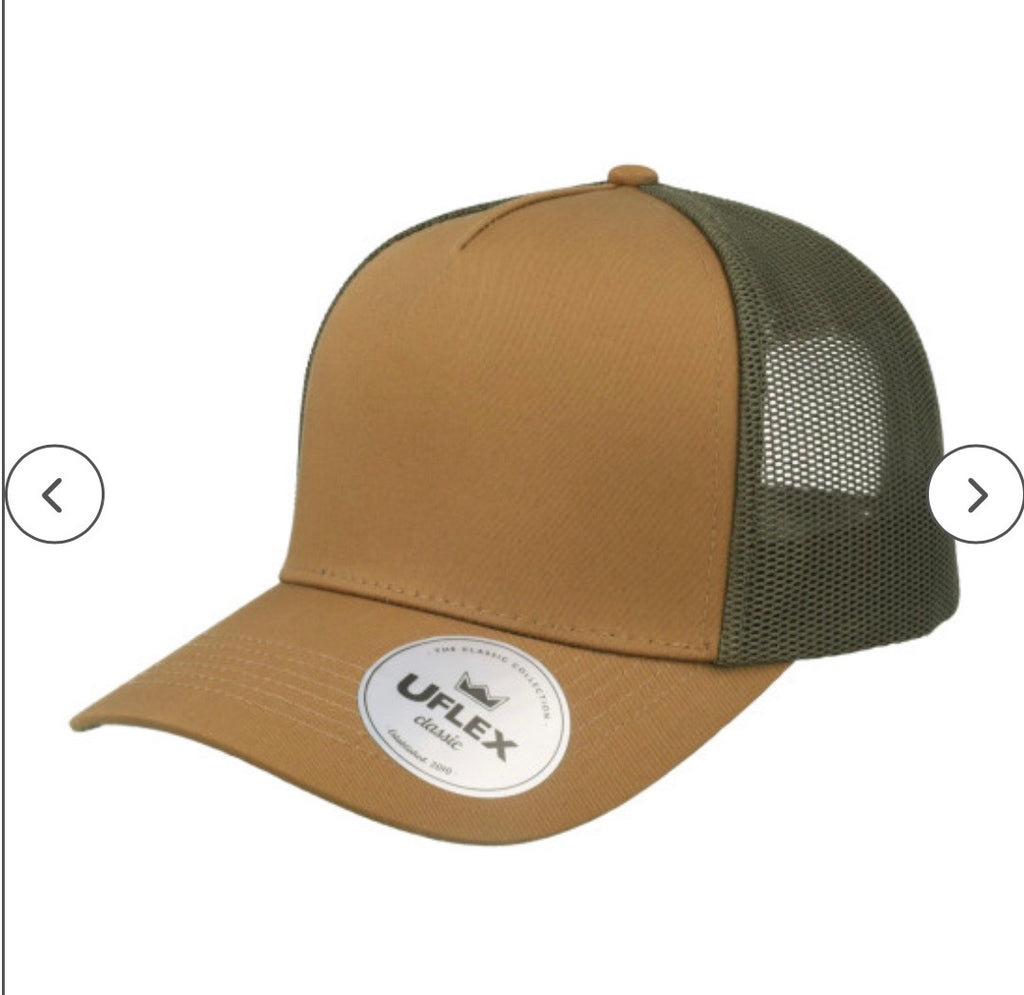Caramel/Olive Uflex 5 Panel
