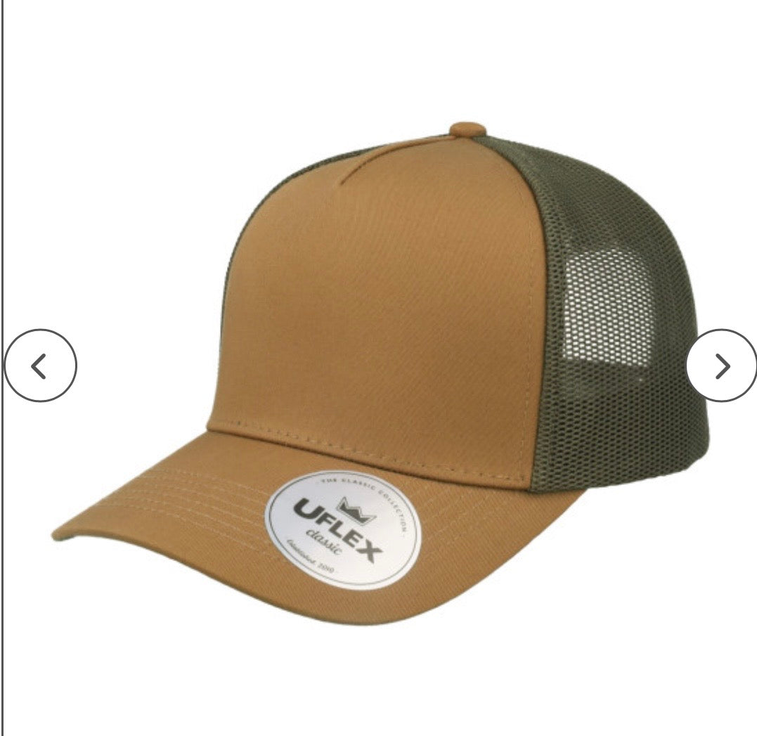 Caramel/Olive Uflex 5 Panel