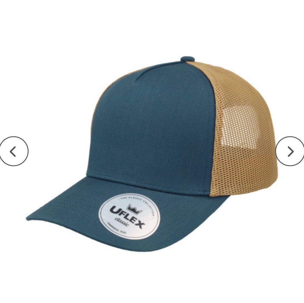 Steel Blue/Khaki Uflex 5 panel